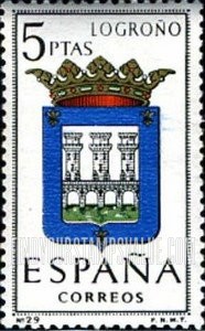 FindYourStampsValue: Provincial Arms Issue: Logrono