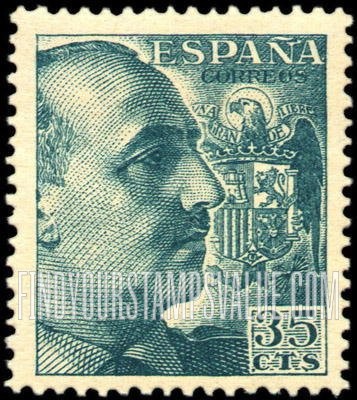 FindYourStampsValue: Gen. Francisco Franco