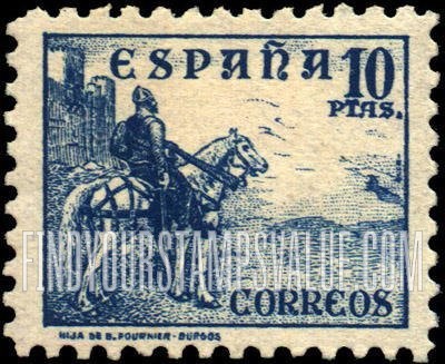 FindYourStampsValue: “El Cid”