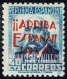 FindYourStampsValue: Revolutionary Overprints, Nationalist (Revolutionary) Forces, San Sebastian, Use in Province of Guipuzcoa: Emilio Castelar