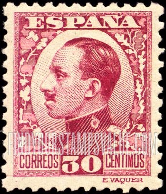 FindYourStampsValue: King Alfonso XIII