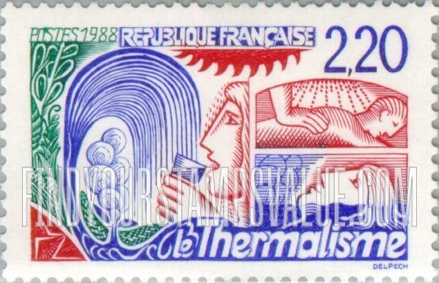 FindYourStampsValue: Thermal Springs