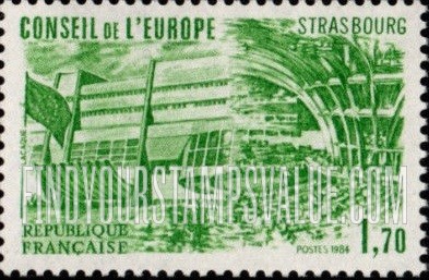 FindYourStampsValue: OFFICIAL - New Council Headquarters, Strasbourg