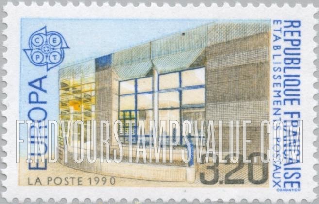 FindYourStampsValue: Europa 1990: Cerizay