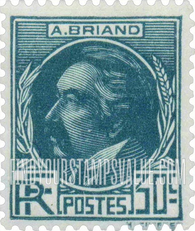 FindYourStampsValue: Aristide Briand
