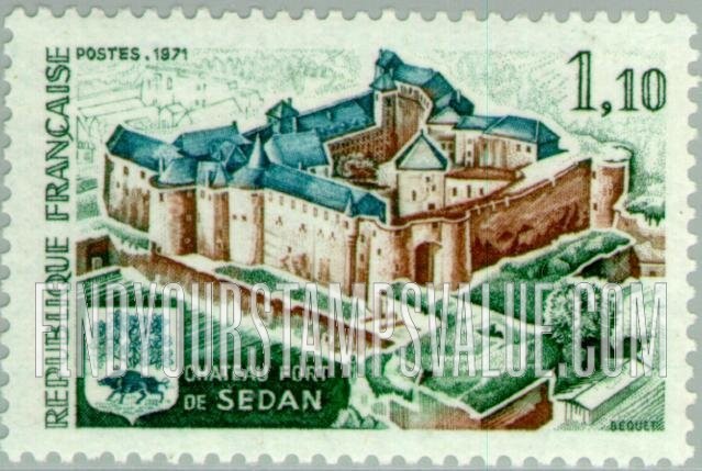 FindYourStampsValue: Chateau and Fort de Sedan