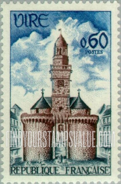 FindYourStampsValue: Clock Tower, Vire