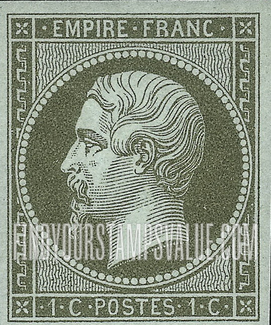 FindYourStampsValue: Emperor Napoleon III