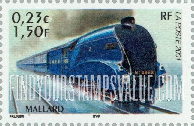 FindYourStampsValue: Trains: Mallard