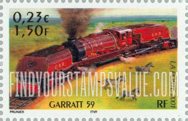 FindYourStampsValue: Trains: Garratt 59
