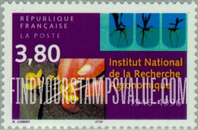 FindYourStampsValue: National Institute of Agronomy Research, 50th Anniversary