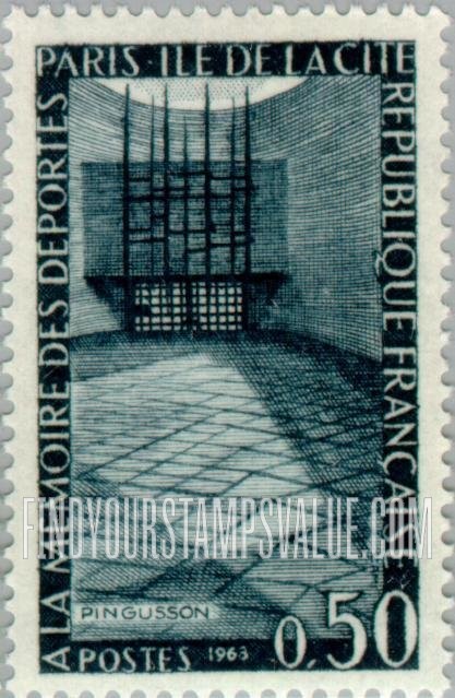 FindYourStampsValue: Memorial, Ile de la Cité, Paris