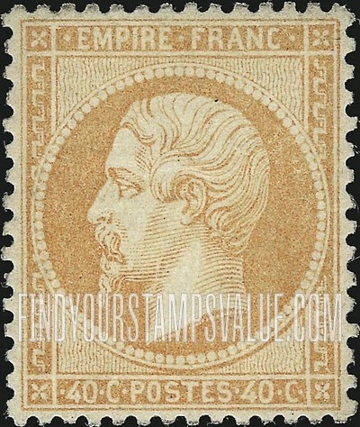 FindYourStampsValue: Emperor Napoleon III