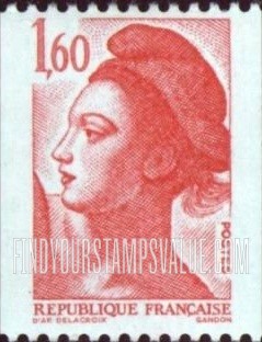 FindYourStampsValue: Liberty, after Delacroix