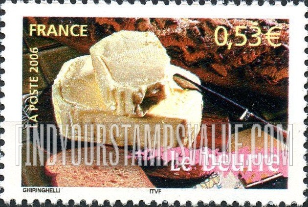 FindYourStampsValue: Aspects of Life in the French Regions Type of 2003: Butter (beurre)