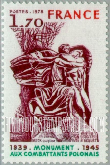 FindYourStampsValue: Polish Veterans’ Monument