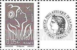 FindYourStampsValue: Marianne Type of 2005