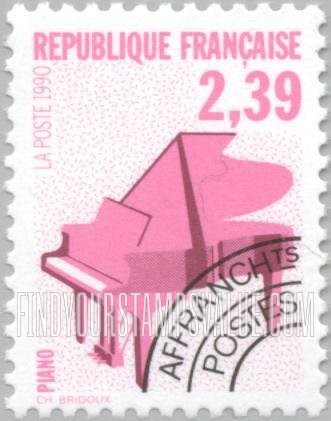 FindYourStampsValue: Musical Instrument Type of 1989: Piano