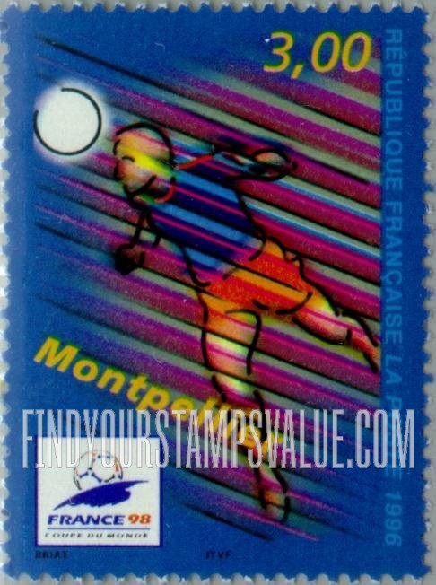 1998 World Cup Soccer Championships, France: Toulouse 3fr