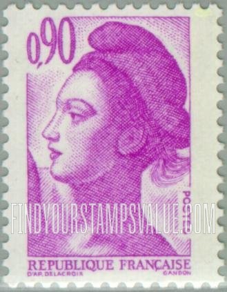 FindYourStampsValue: Liberty, after Delacroix