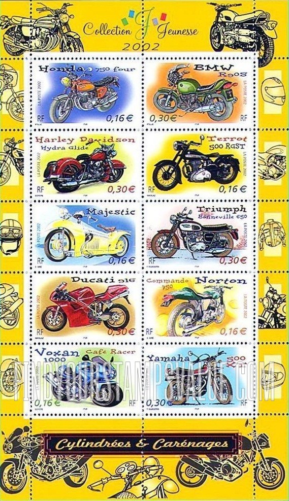 FindYourStampsValue: Motorcycles