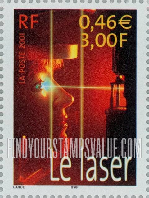 FindYourStampsValue: 20th Century Type of 2000: Laser