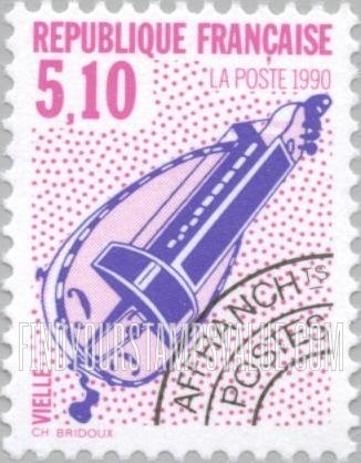 FindYourStampsValue: Musical Instrument Type of 1989: Hurdy-gurdy