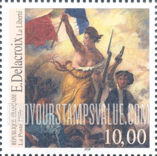 FindYourStampsValue: PhilexFrance β99: Liberty Guiding the People, by Delacroix