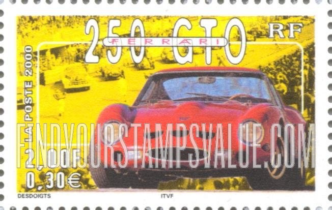 FindYourStampsValue: Automobiles: Ferrari 250 GTO