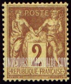 FindYourStampsValue: Peace and Commerce ("Type Sage")