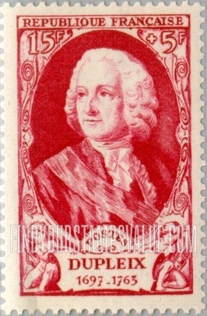 FindYourStampsValue: SEMI-POSTAL - Joseph F. Dupleix