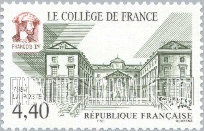 FindYourStampsValue: College of France