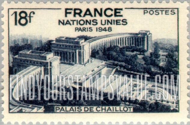 FindYourStampsValue: Chaillot Palace