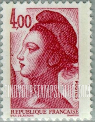 FindYourStampsValue: Liberty, after Delacroix