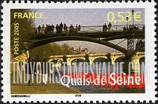 FindYourStampsValue: Aspects of Life in the French Regions Type of 2003: Banks of the Seine