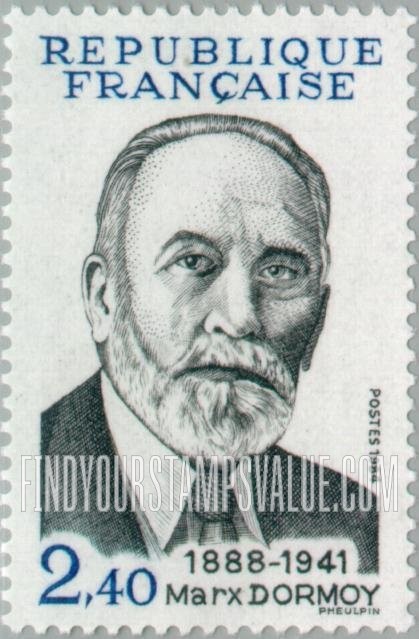 FindYourStampsValue: Marx Dormoy (1888-1941)