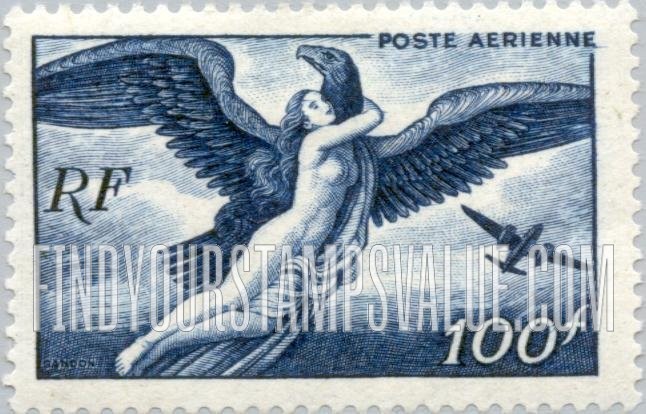 FindYourStampsValue: AIR POST - Zeus Carrying Hebe