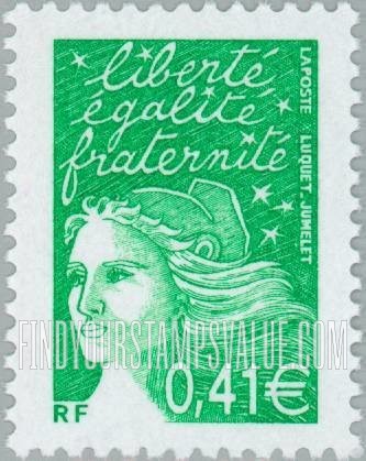 FindYourStampsValue: Marianne (With Euro Denominations)