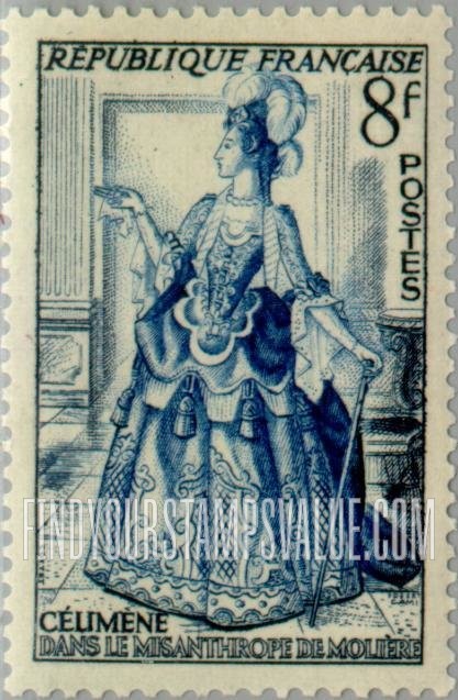 FindYourStampsValue: Célimène from The Misanthrope