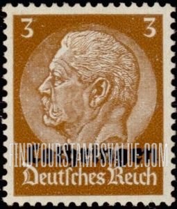 FindYourStampsValue: OCCUPATION - Stamps of Germany 1933-36: Overprinted in Black