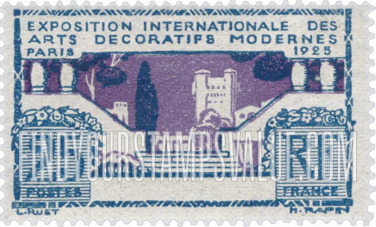 FindYourStampsValue: Terrace of Château