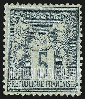 FindYourStampsValue: Peace and Commerce ("Type Sage")