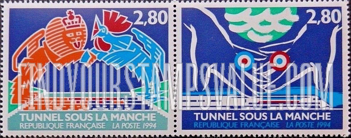 FindYourStampsValue: Opening of Channel Tunnel