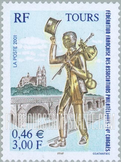 FindYourStampsValue: French Federation of Philatelic Associations 74th Congress, Tours