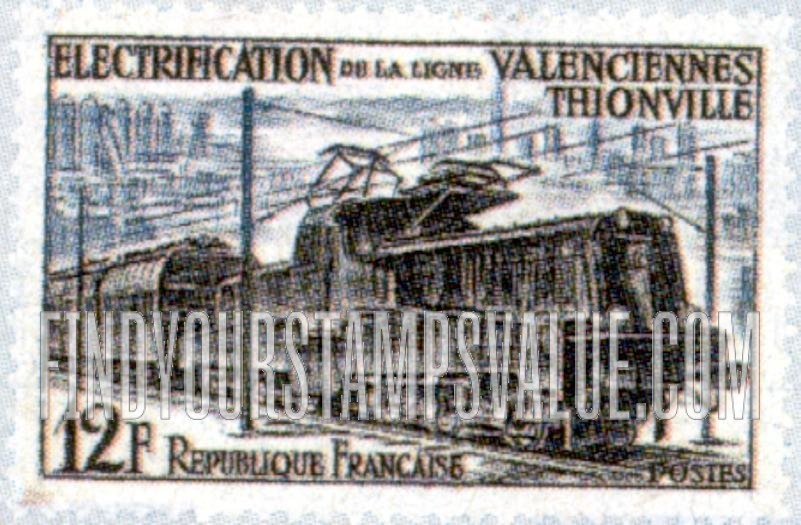 FindYourStampsValue: Electric Train