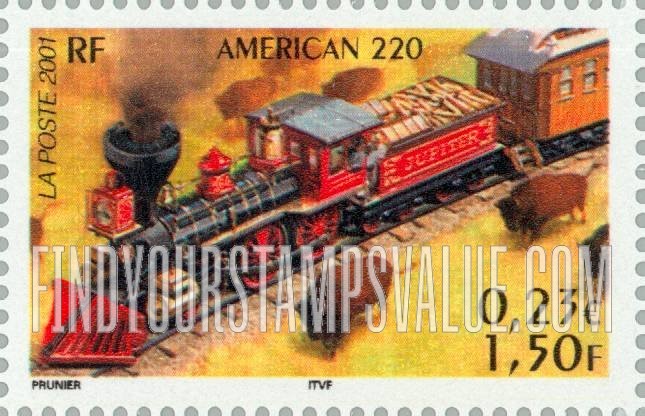 FindYourStampsValue: Trains: American 220