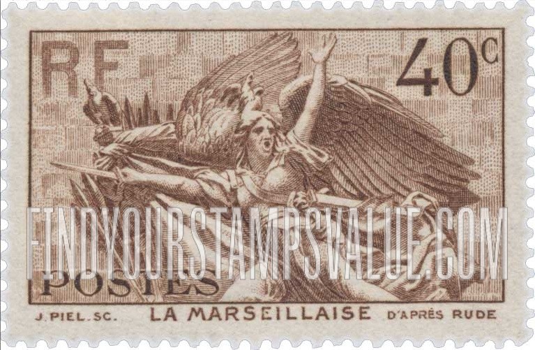 FindYourStampsValue: “La Marseillaise”