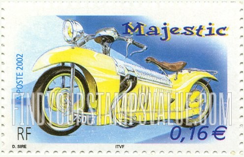 FindYourStampsValue: Motorcycles: Majestic