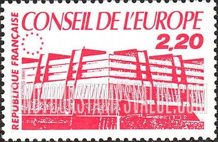 FindYourStampsValue: OFFICIAL - New Council Headquarters, Strasbourg