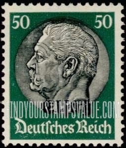 FindYourStampsValue: OCCUPATION - Stamps of Germany 1933-36: Overprinted in Black